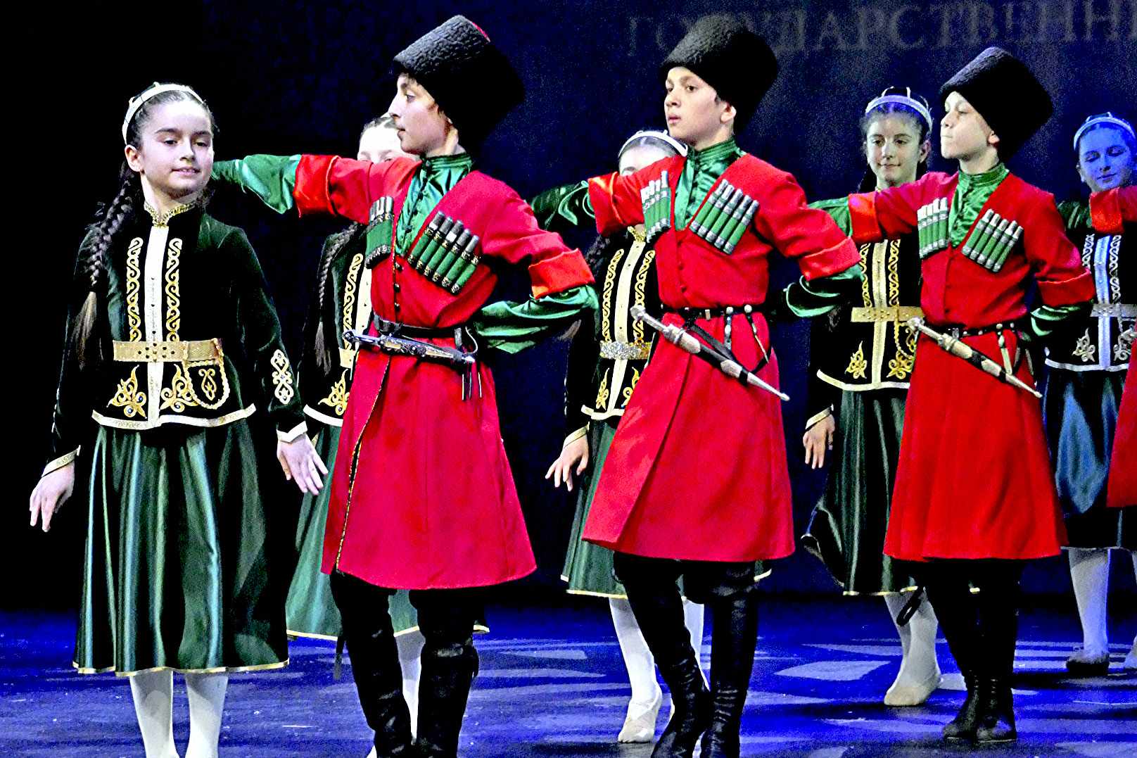  Юбилейный концерт Государственного ансамбля народной песни и танца  Адыгеи «ИСЛАМЕЙ»