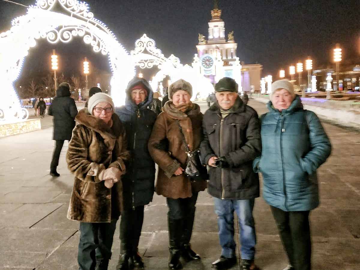 Волшебное вечернее путешествие по Москве  накануне  Рождества