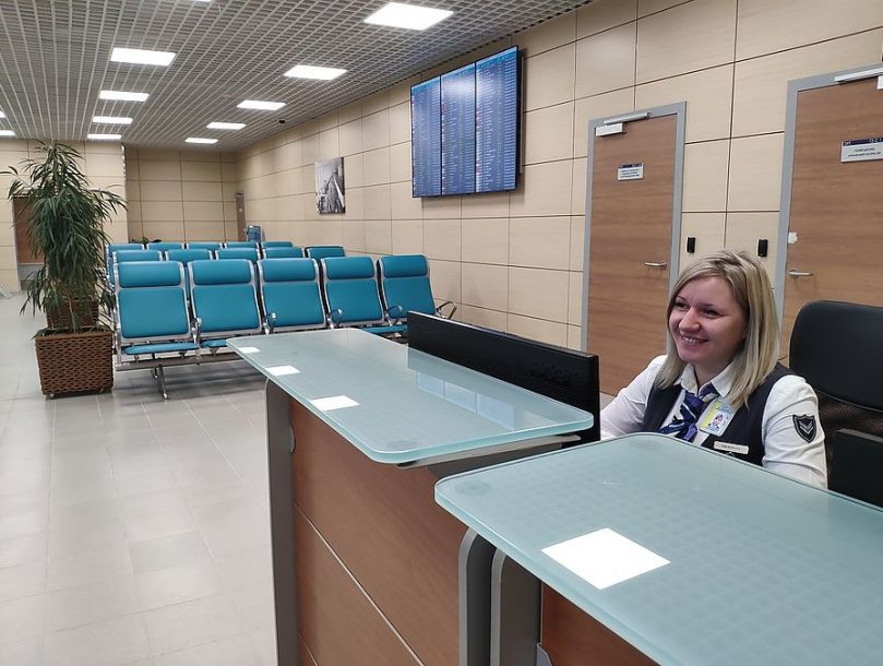 В «Домодедово» открыли новый зал для инвалидов