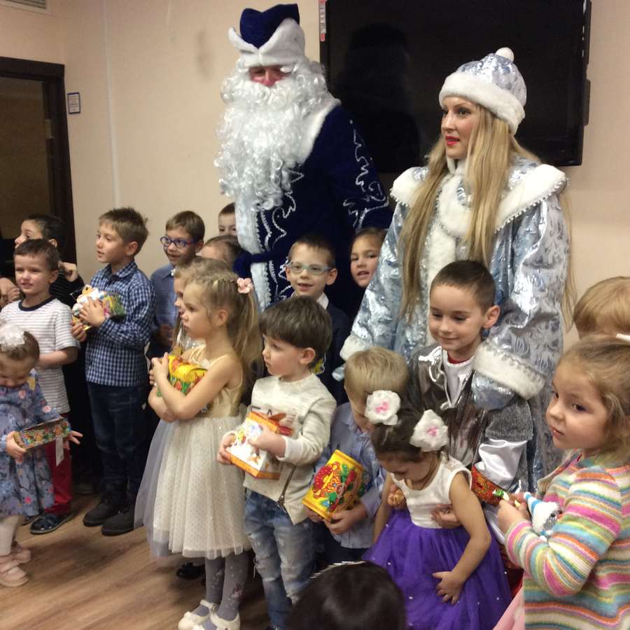 Новогодняя елка для детей инвалидов МРО Чертаново Южное