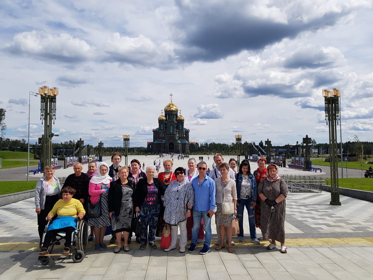 Поездка в Главный храм Вооружённых сил Российской Федерации