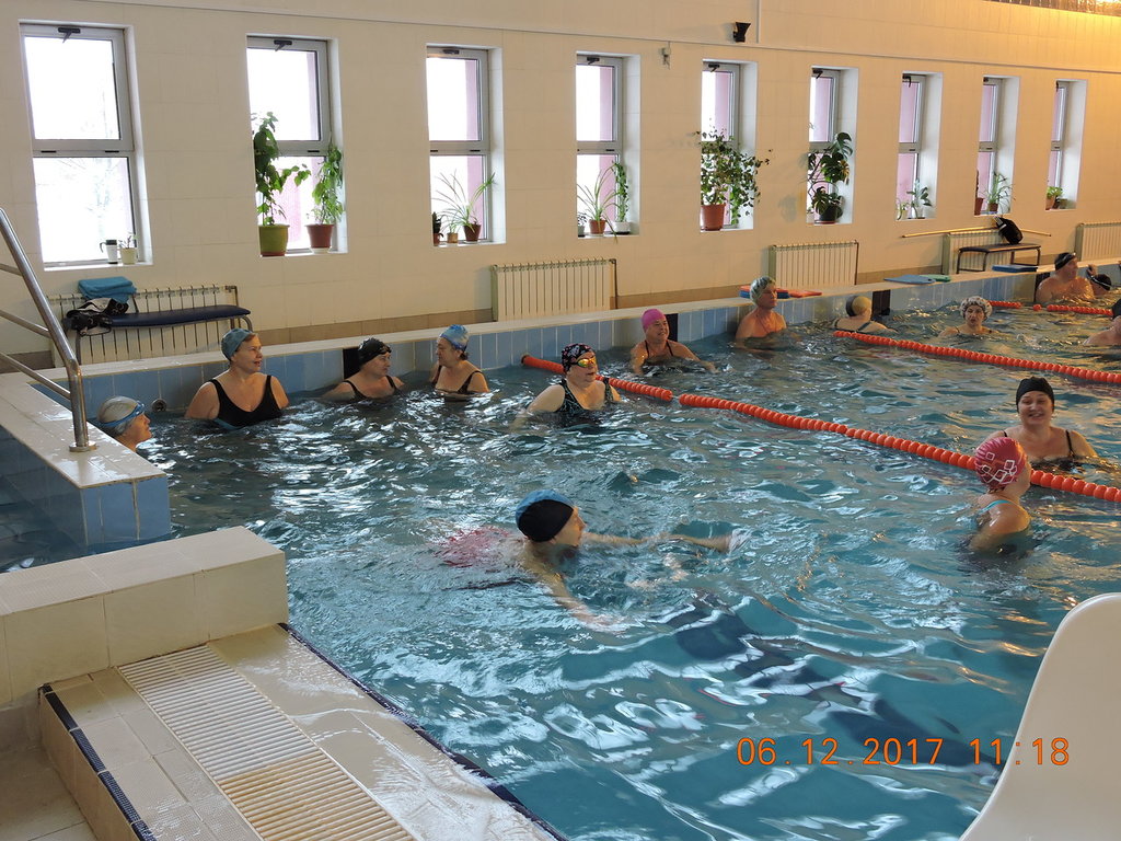 Соревнования по плаванию среди инвалидов МРО "Южное Бутово"