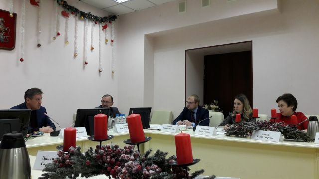 Рабочее совещание представителей общественных организаций в Департаменте труда и социальной защиты населения Москвы