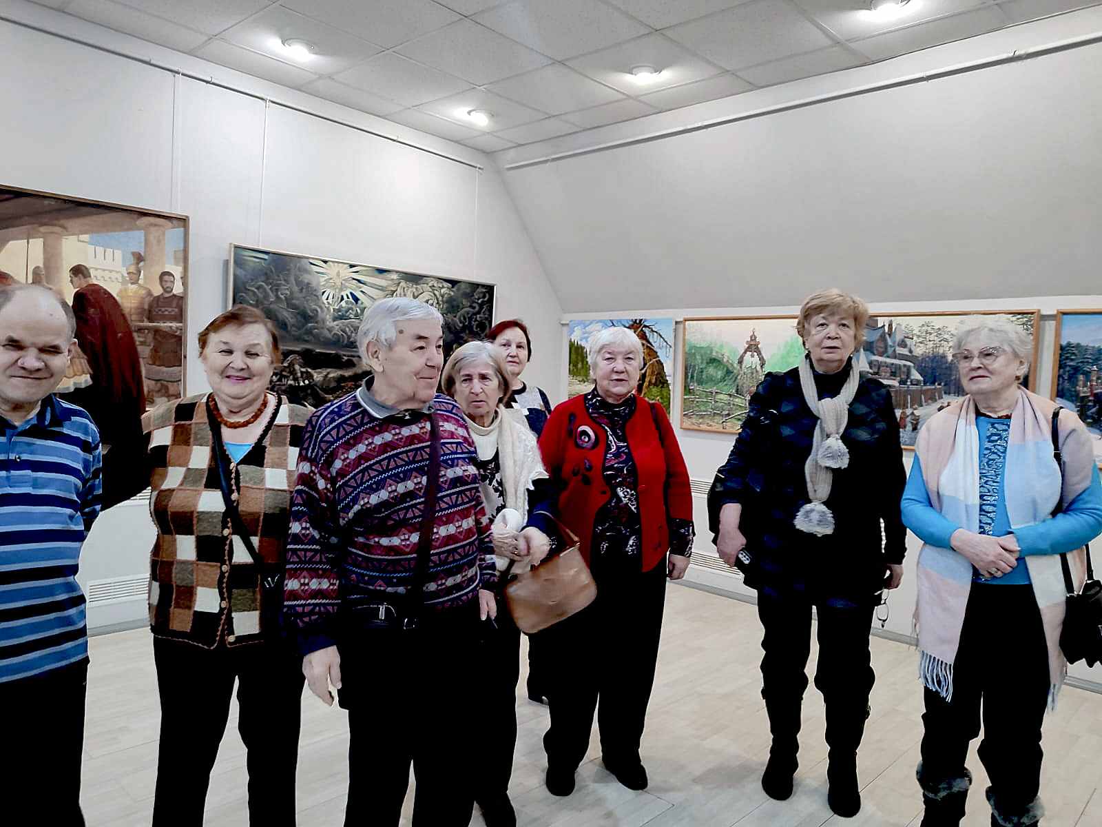  Выставка картин Константина Васильева в музее славянской культуры