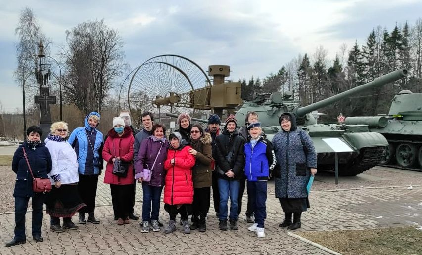 Поездка в монастырь и музей танка Т-34